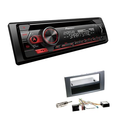 Pioneer 1-DIN Autoradio CD Bluetooth Spotify USB für Ford S-Max anthrazit Canbus