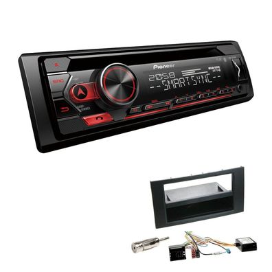 Pioneer 1-DIN Autoradio CD Bluetooth Spotify USB für Ford S-Max schwarz Canbus