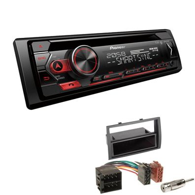 Pioneer 1-DIN Autoradio CD Bluetooth Spotify USB für Peugeot Boxer alle schwarz