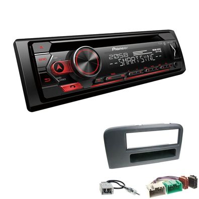 Pioneer 1-DIN Autoradio CD Bluetooth Spotify USB für Volvo S80 I 1998-2006