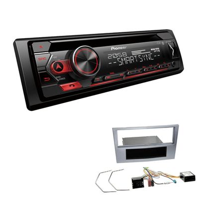 Pioneer Autoradio CD Bluetooth Spotify USB für Opel Astra H matt chrom Canbus
