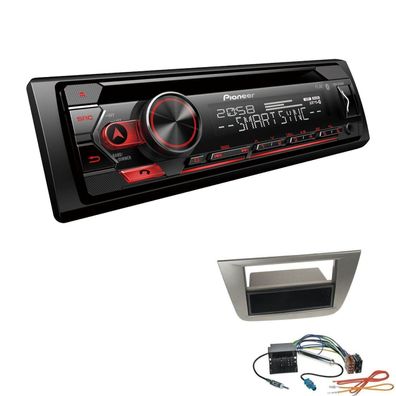 Pioneer Autoradio CD Bluetooth Spotify USB für Seat Altea Altea XL anthrazit