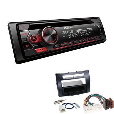 Pioneer Autoradio CD Bluetooth Spotify USB für Toyota Corolla Verso schwarz