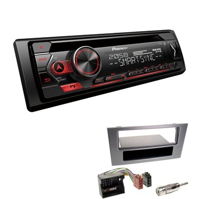 Pioneer Autoradio CD Bluetooth Spotify für Ford Mondeo III Facelift anthrazit