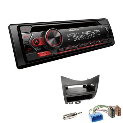 Pioneer Autoradio CD Bluetooth Spotify für Honda Accord VII 2002-2008 schwarz
