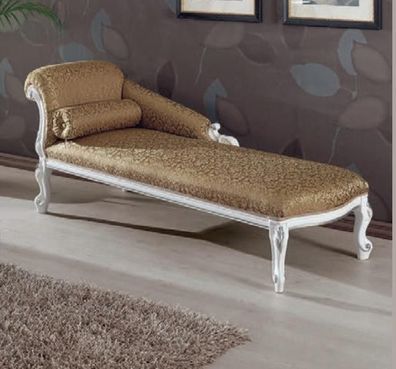Luxuriöse Chaise Lounge Liege Chaise Lounge Chaiselongue Art déco Textil Komfort