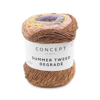 100g Concept "Summer Tweed Degrade"-ein Garn in auffälligen Verlaufsfarben