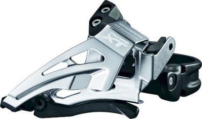 Shimano Umwerfer Deore XT FDM8025 silber | Top Swing Schelle 34,9 | Ausführung: