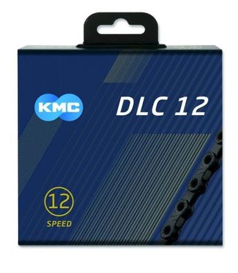 KMC Fahrrad Kette DLC12 Kompatibilität: 12-fach | SB-Verpackung | schwarz | 126