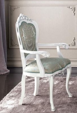 Klassische Stühle Stuhl Lehnstuhl Holzstuhl Esszimmerstuhl Luxus Holz Möbel Neu