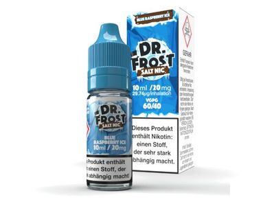 Dr. Frost - Blue Raspberry Ice - Nikotinsalz Liquid 20mg/ ml