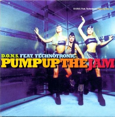 CD-Maxi: D.O.N.S. Feat. Technotronic: Pump Up The Jam (1998) Mo´bizz MBZZ 016-3