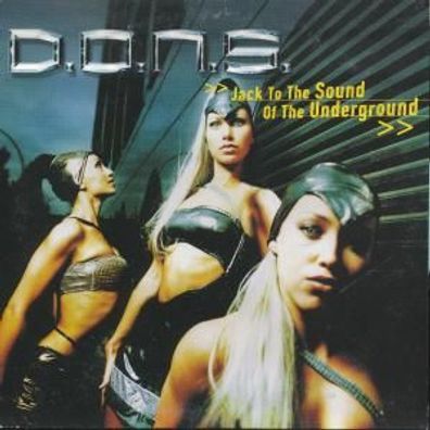 CD-Maxi: D.O.N.S.: Jack To The Sound Of The Underground (1999) Mo´bizz MBZZ 024-3