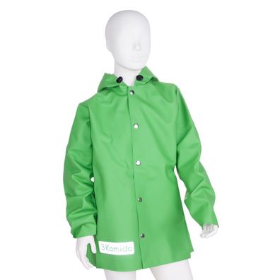 3Kamido® Kinder Regenjacke, Kinderjacke-Hellgrün