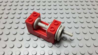 Lego 1 Seilwinde 2x4x2 Rot Nummer 73037