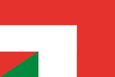 Aufkleber Fahne Flagge Österreich-Italien verschiedene Größen