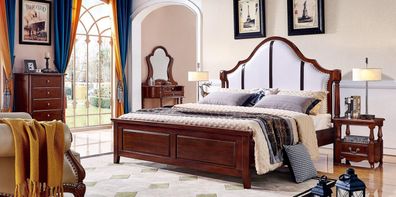 Bett 2x Nachttisch? 3 tlg Schlafzimmer Set Möbel Klassisch Luxus Betten Betten