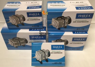 Hailea Sauerstoffpumpe Teichbelüfter ACO 208 / 318 /328 / 388 / 009