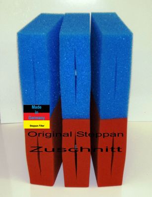 6 x Filter Schwamm Ersatzschwamm geschlitzt passend für Oase Biotec 5 + 10 + 30 Koi