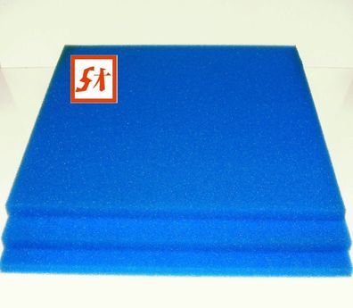 Filtermatte Filterschwamm 75 X 50 X 3 cm PPI 20 Koi Filter