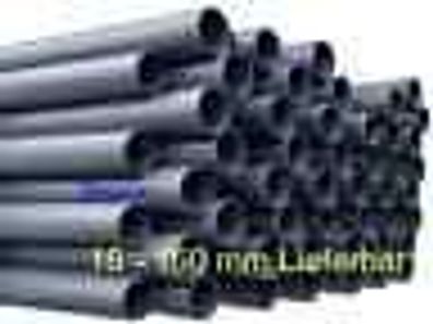PVC Rohr 50 mm Ø 100 cm lang 7,5 Bar Koi Teich Filter