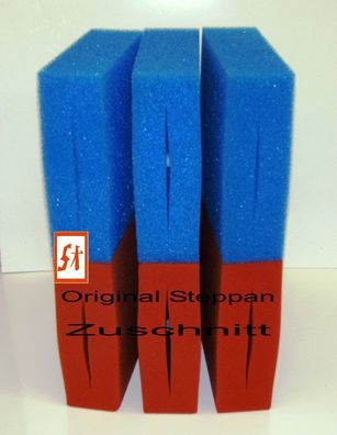 6 - 14 x Filterschwamm geschlitzt + Biomatte passend für Oase Biotec 5 + 10 + 30 Koi