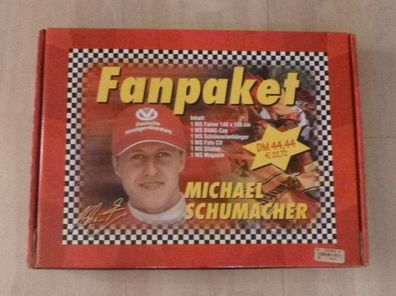 Fanpaket Michael Schumacher, gut Erhalten nicht benutzt