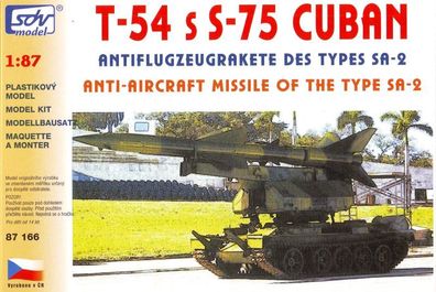 SDV 87166 Bausatz Panzer T-54 mit S-75 Cuban Maßstab 1:87