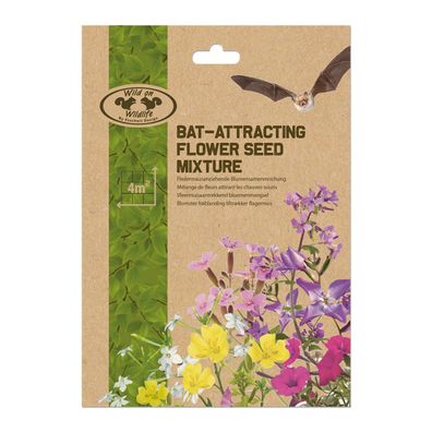 3 x Fledermaus Blumenmischung Samenmischung Aussaat für 12 qm (41,46€/1kg)