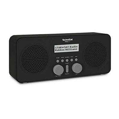 TechniSat VIOLA 2 S -tragbares DAB Radio, DAB + , UKW, Wecker, Stereo Lautsprecher