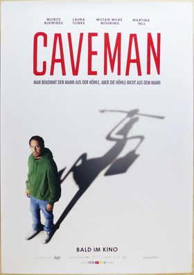 Caveman - Original Kinoplakat A1 - Teasermotiv - Moritz Bleibtreu - Filmposter