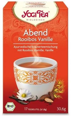 Yogi Tea - Bio Abend Rooibos Vanille Tee 30,6 g