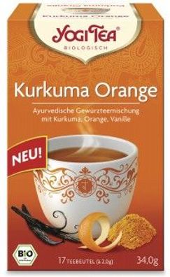 Yogi Tea - Kurkuma Orange Tee-Mischung 34 g