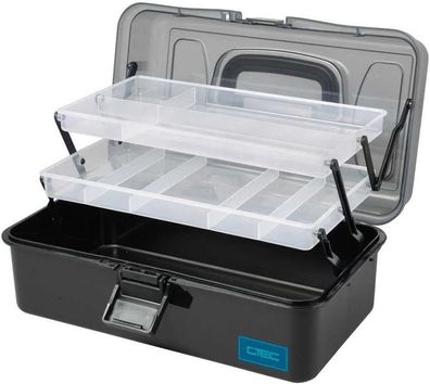 Angelkoffer C-TEC Box 2-Tray L Tackle Box - Angelkiste