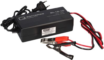 Q-Batteries BL 12-10 Ladegerät für Bleiakkus 12V - 10A Ladestrom IU0U Ladekennlinie