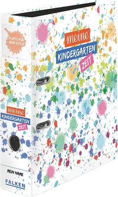 Original Falken Motivordner-Kindergarten mit Einstecktasche. Made in Germany. 8 ...