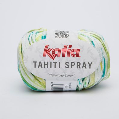 50g "Tahiti Spray" - Bändchengarn aus gekämmter mercerisierter Baumwolle