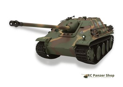 RC Panzer Jagdpanther Heng Long 1:16, Rauch, Sound Upgrade BB + IR, 2,4 Ghz V7.0