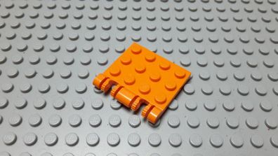 Lego 1 Scharnier Raster 3x4 Orange Nummer 44570