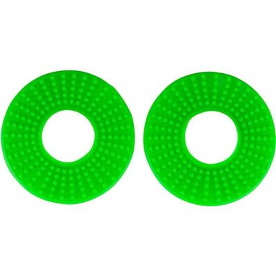 Gummiringe für Lenker universal grips donuts rubber passt an Kawasaki Kxf grün