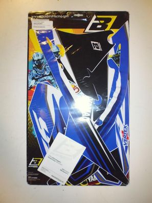 Dekorsatz Aufkleber Sticker graphic kit passt an Yamaha Yzf 250 450 14-17 blau