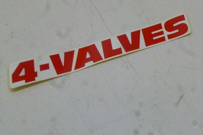 Aufkleber 4-Valves Sticker Dekor Emblem graphic passt an Yamaha Xt 350 55V-21787