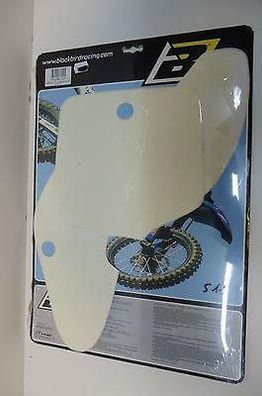 Dekorsatz Untergrund Aufkleber Sticker passt an Kawasaki Kx 65 00-08 weiß