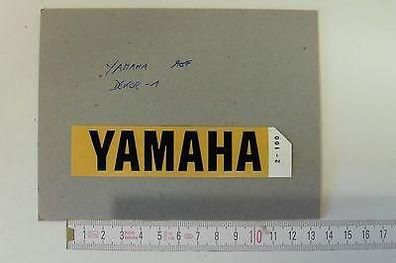 Aufkleber Dekor Sticker graphic emblem passt an Yamaha gelb-schwarz