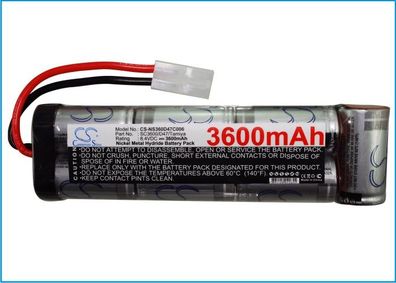 Ersatzakku - CS-NS360D47C006 - RC CS-NS360D47C006 - 8,4 Volt 3600mAh Ni-MH