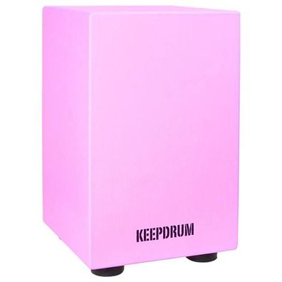 keepdrum DC1M-PK Junior Cajon Trommelhocker Pink