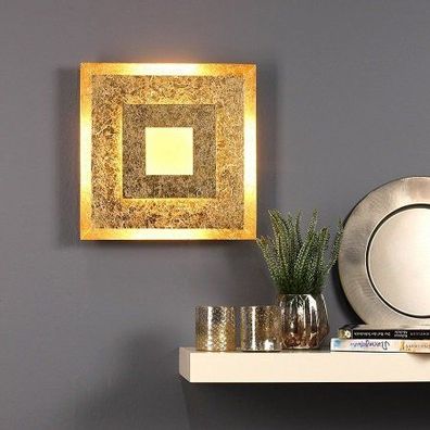 Luce Design Window 9021 S gold LED Wand- und Deckenleuchte 1-flammig ECO Light