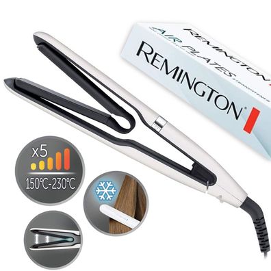 Remington Haarglätter Glätteisen Air Plates TitaniumKeramik Display Temperatur
