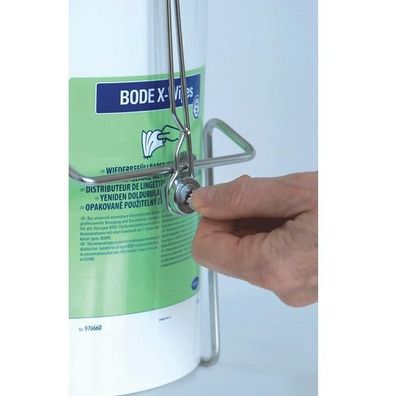 Sicherungsbügel für BODE X-Wipes Wandhalter