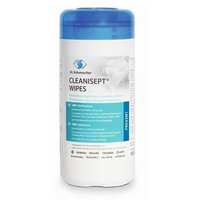 Cleanisept® Wipes 100 Tücher Spenderdose